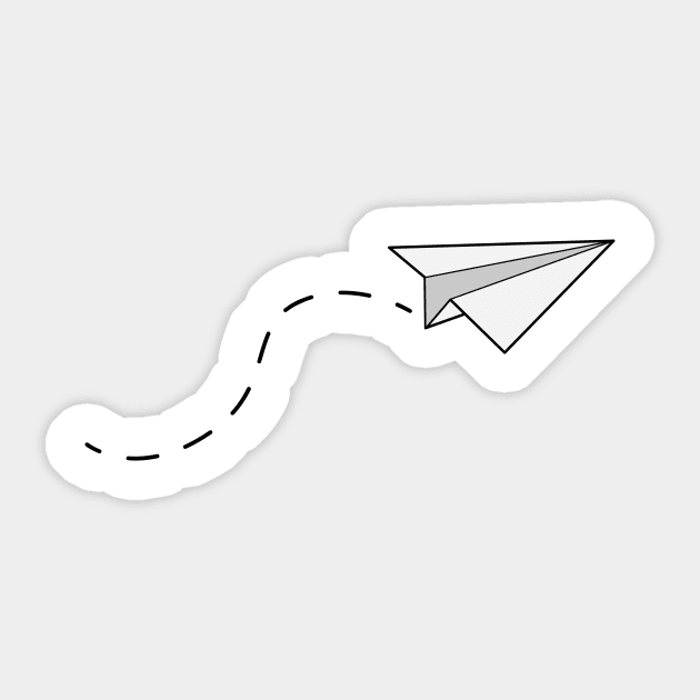 PAPERPLANE Sticker by joshua7